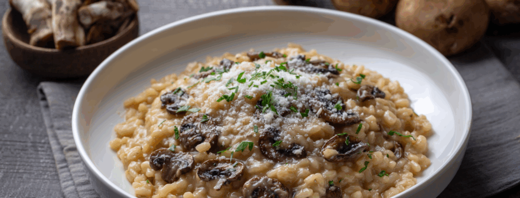 Pilzrisotto