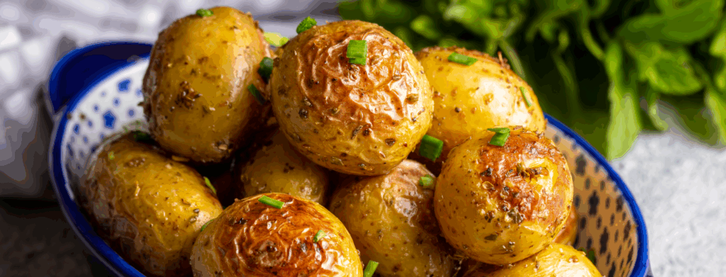 Röstkartoffeln aus der Pfanne